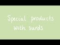 Special products with surds | Year 10 Surds and Indices