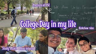 College Day in my life | DSE, Delhi University | DSE Diaries Ep. 2 | Hemant Bisht