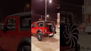 Read Thar monster tire modified Thar WhatsApp status