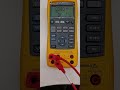 fluke 725 3w 4w resistance operation