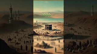 Evolution of kaba 🕋💖 #600 to 2025 #beautiful #naat #song #short #feed #video