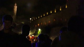פטישים בלילה 2015 - עצמאות במגדל דוד עם הישיבה החילונית בירושלים