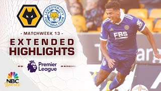 Wolves v. Leicester City | PREMIER LEAGUE HIGHLIGHTS | 10/23/2022 | NBC Sports