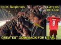 NEPAL EPIC WIN🇳🇵Over India | One Of The Greatest Comeback In Nepal Football History || ROAD TO FINAL