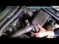 How to replace engine air filter VW Golf Mk4 (Bora, Jetta)