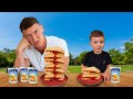 I ate 3x my son's diet for a day...