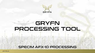 Specim AFX10 VNIR Processing Demonstration