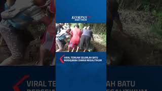 Viral Temuan Batu Bersejarah Zaman Megalitikum #shorts #batu #megalitikum #purba #prasejarah #candi