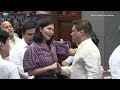 sen. juan miguel zubiri steps down as senate president