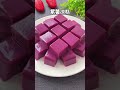 Milky purple potato pudding recipe