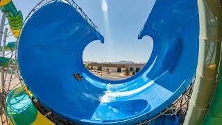 HUGE Wild Surf Water Slide | Cowabunga Bay Las Vegas