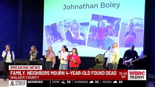 Family, neighbors mourn 4-year-old found dead in Walker County