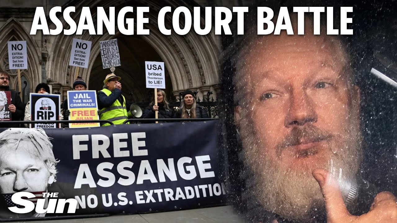 LIVE: Julian Assange Launches Legal Challenge To Stop Extradition From ...