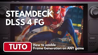 STEAMDECK : Frame generation on ANY Game. Decky framegen installation guide 🚀
