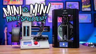 Mini vs Mini: Monoprice 3D Printer Speed Test