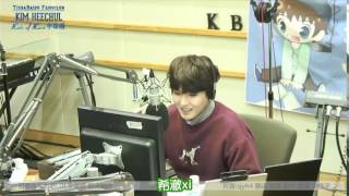 [CHN SUB][澈吧LOL中字]150116 sukira 希澈连线 phone call to heechul