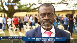 GABON/ENSEIGNEMENT SUPÉRIEUR : La leçon inaugurale de Mouang Mbading à l'Institut Daniel Brottier