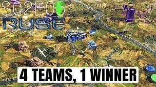 R.U.S.E. Multiplayer: 4 Teams, 1 Winner - S02E05