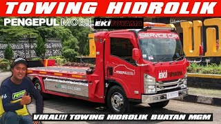 REVIEW MODIFIKASI TRUK TOWING HIDROLIK BUATAN KAROSERI MGM