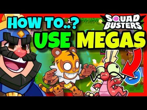 How to Use MEGA Units in Squad Busters