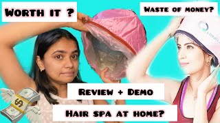 Hair Spa at Home | Trying weird amazon products | Damaged Hair | Thatsheengirl