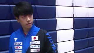 2019年世界ジュニア卓球選手権大会｜ミックスダブルス1回戦 篠塚大登／出澤杏佳 不戦勝で2回戦進出