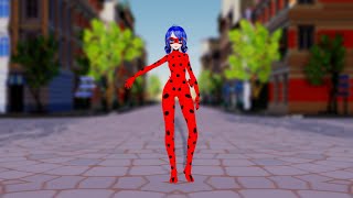 MMD Miraculous Miku Live Fortnite Dance