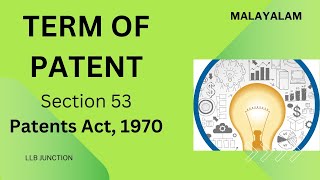 Term of patent | Section 53 | Patents Act, 1970