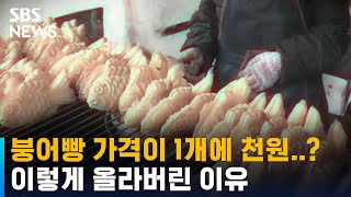 '1개 1천 원' 붕어빵 시대…가격 상승한 원인 찾아보니 / SBS