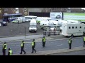 mackems get escorted by police after 5-1 trashing 31-10-2010