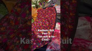 Kashmiri Suit | woollen suit | society fare