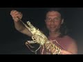 cooking lobster and breadfruit on fire in antiqua хлібний фрукт і лобстер на вуглях на острові