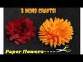 Paper flowers/decorative/3 mns crafts/hand crafts/