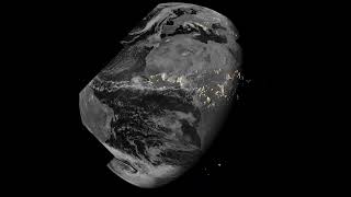 Imagens inéditas de raios do novo satélite Meteosat de Terceira Geração