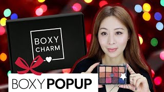 【Boxycharm】开出了过年的感觉｜12月Premium盒子边开边画｜额外一大单PopUp产品开箱！血赚！Dec 2020