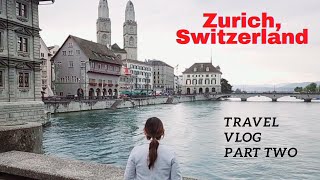 Zurich by day:  Exploring Bahnofstrasse/ Hermes/Old Town