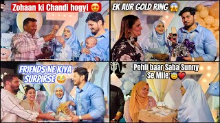 Zohaan Ko Bohot Saara Gold Mila 😱 | Pehli Baar Mile Saba Aur Sunny Se ♥️ | Friend’s Ne Diya Surprise