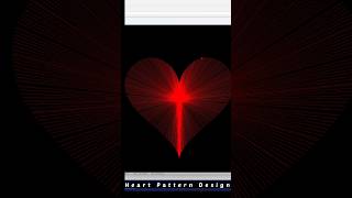 Amazing Red Heart Pattern Using Python Turtle Graphics - Watch it😍‎@codingwithnoman #python #turtle