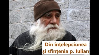 Din înțelepciunea și sfințenia p. Iulian - interviu luat de p. Pimen Vlad