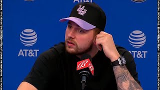 Luka Doncic Responds to Rumors of Him Wanting Trade, Postgame Interview