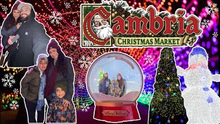 😱3 MILLION TWINKLING LIGHTS | CAMBRIA CHRISTMAS MARKET | MAGICAL MEMORIES 💛