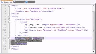 HTML5 Tutorial 49 Making the Web Storage Program Pretty
