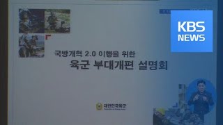 국방개혁 양구 설명회 파행 / KBS뉴스(News)