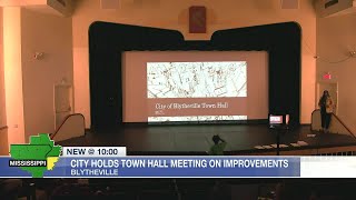 Blytheville holds town hall