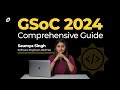 Google Summer of Code 2024 Complete Guide | GSoC Roadmap | How to Contribute to Open Source? @SCALER