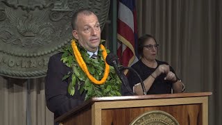 Gov. Green’s overview of Hawaii’s top issues in State of the State Address