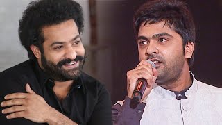 Simbu Dedicating A Rocking Song To Jr. NTR At SIIMA