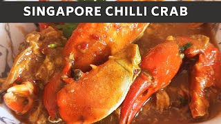 How to make Singapore chilli crab? in Tamil|Singapore national dish🇸🇬|சிங்கப்பூர் சில்லி கிராப்🇸🇬😍