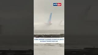 Heavy Rains Flood Dubai Airport Runway, Bring City to a Standstill