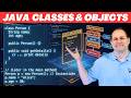Java Programming Tutorial - 04 - Defining a Class and Creating Objects in Java